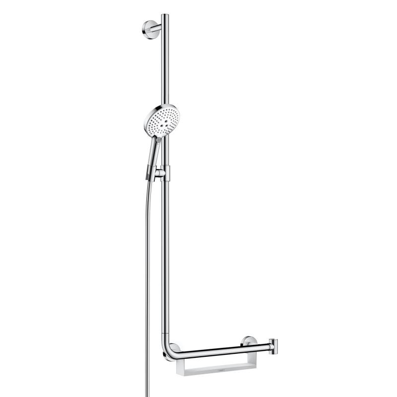 Душевой гарнитур Hansgrohe Raindance Select S белый/хром (26324400) фото