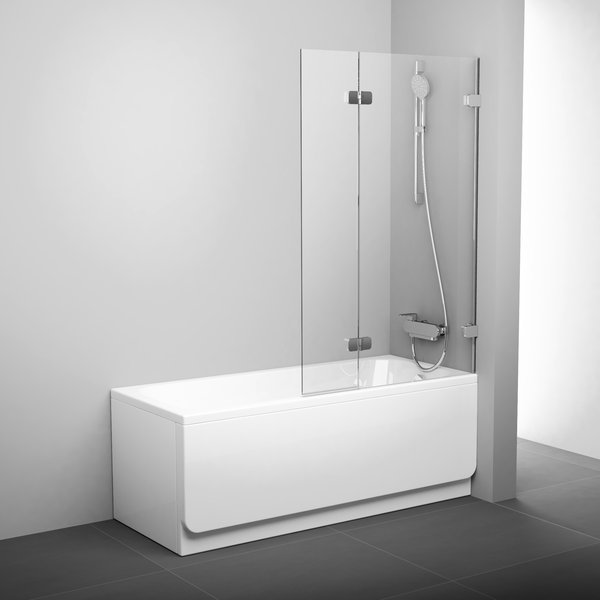 Шторка для ванны Ravak BVS2- 100 R хром transparent фото