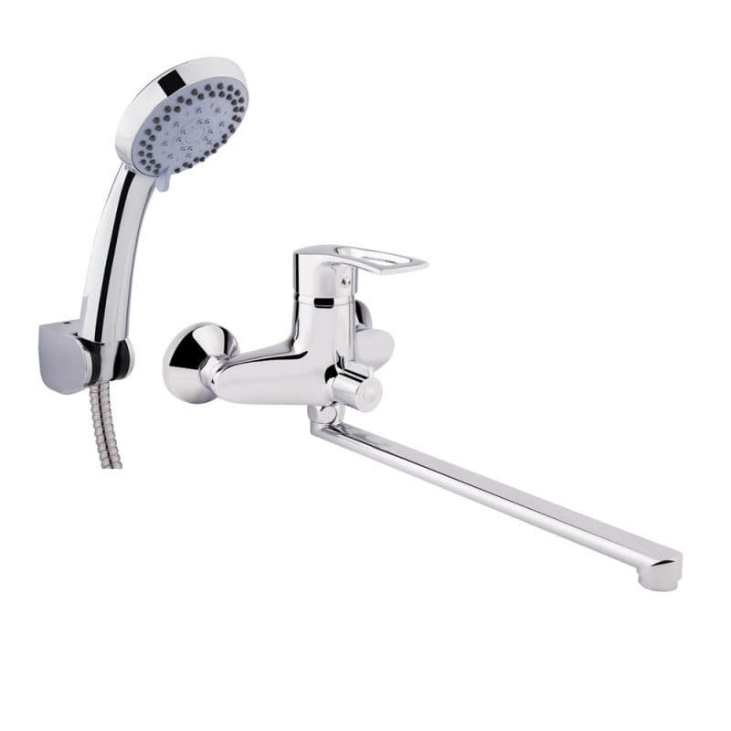 Смеситель для ванны Q-Tap Hansberg CRM 005 NEW  (QTHANCRM005NEW) фото