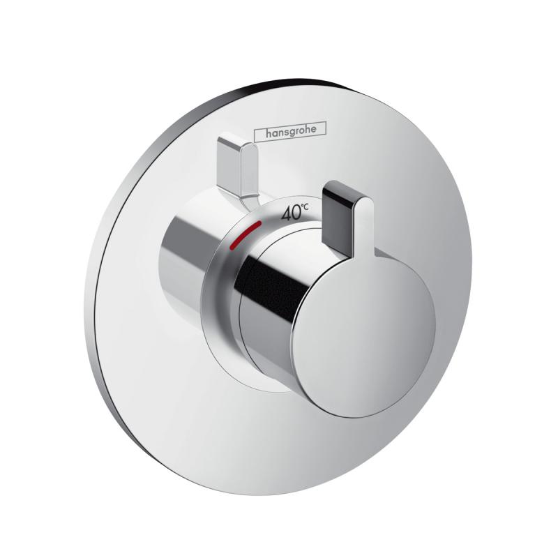 Наружная часть смесителя для душа Hansgrohe Ecostat S Highflow термостат (15756000) фото
