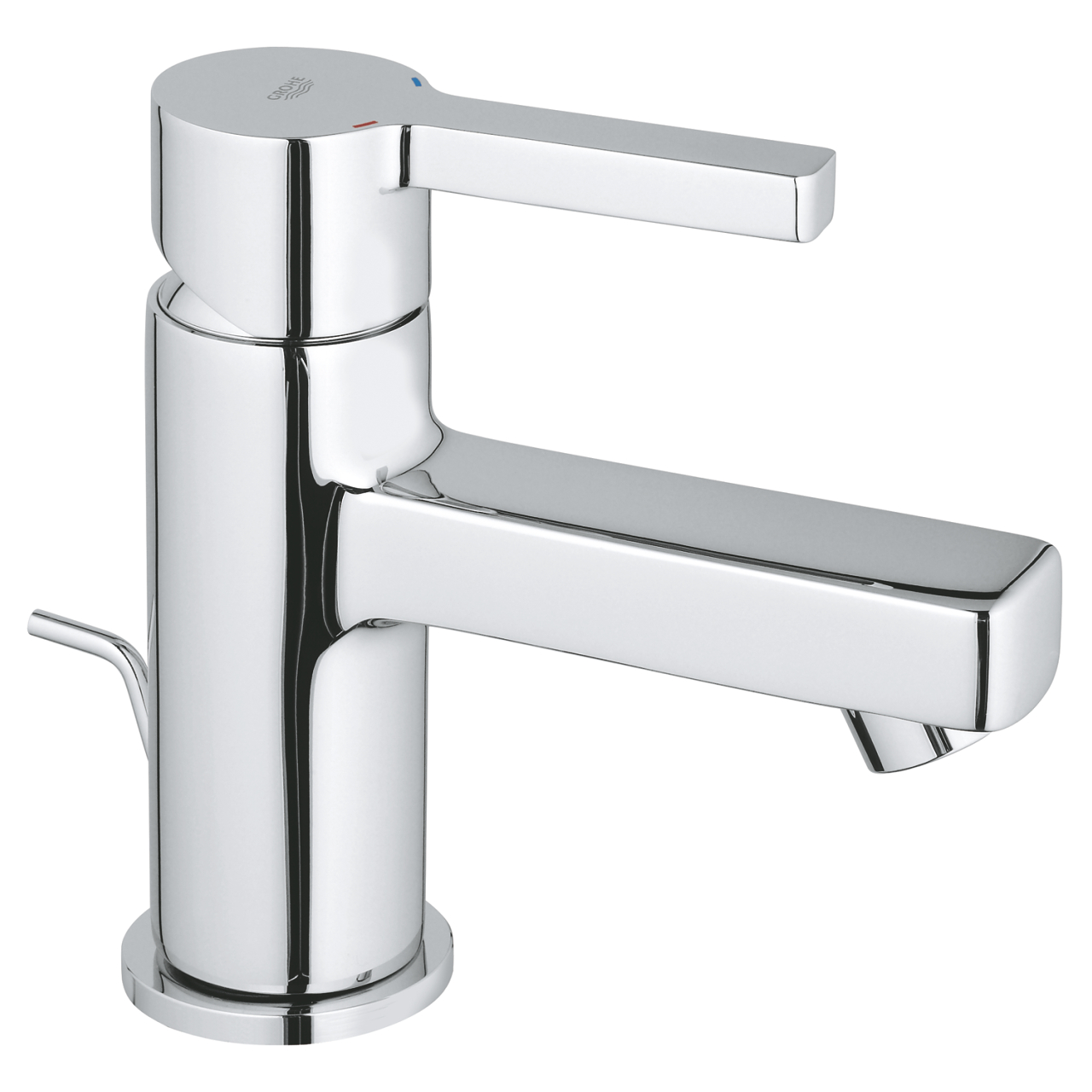 Смеситель для умывальника Grohe Lineare однорычажный, хром (32109000) фото