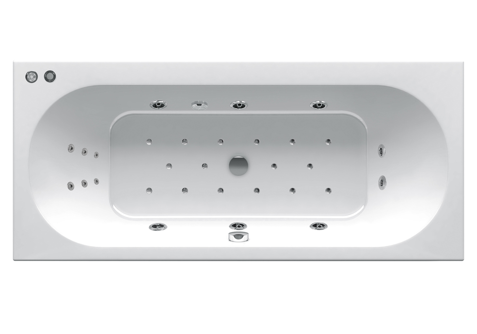 Гидромассажная ванна Ravak City Slim 180x80   Power Ultra антик (GMSR1697) фото