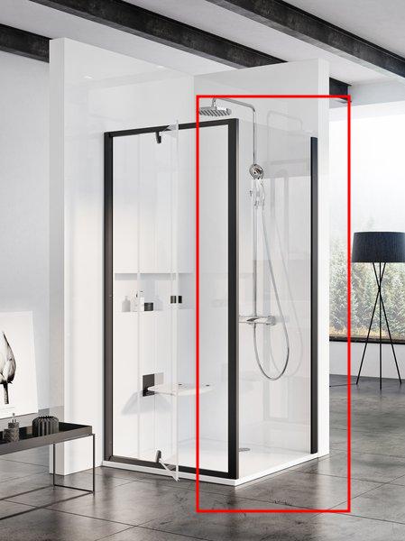 Неподвижная стенка Ravak Pivot PPS-100 черный transparent фото