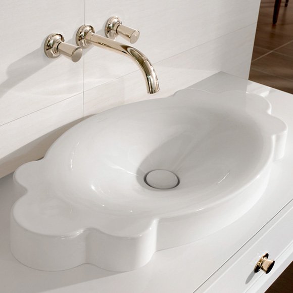 Умывальник Villeroy&Boch La Belle 85 см (613785R1) фото