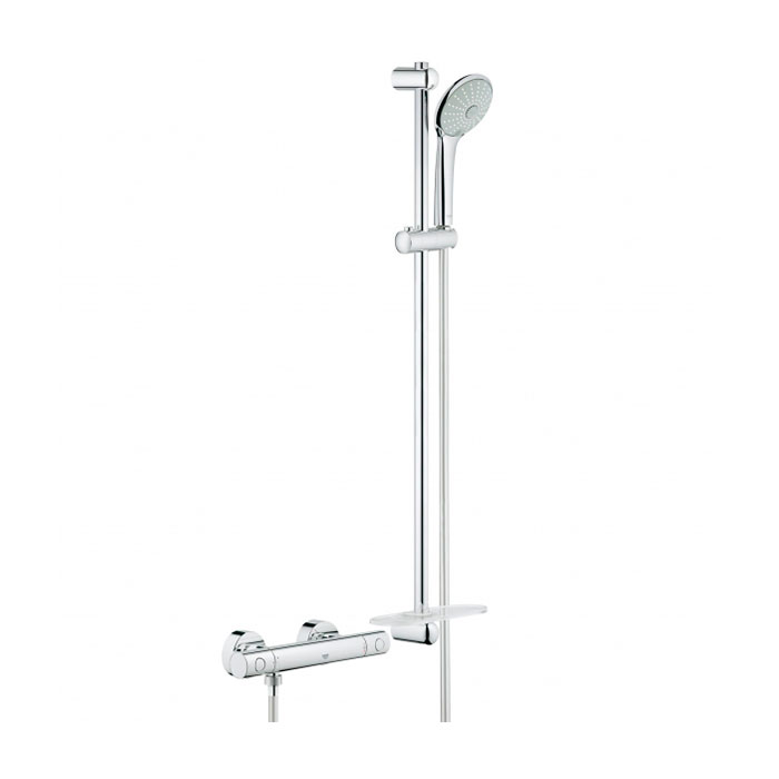 Смеситель для душа Grohe Grohtherm 1000 Cosmopolitan M термостатический с душевым гарнитуром (34286002) фото