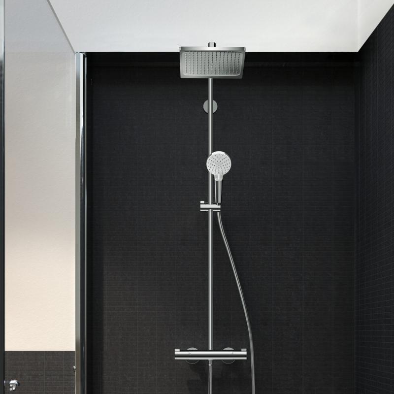 Душевая система Hansgrohe Crometta E 240 с термостатом (27281000) фото