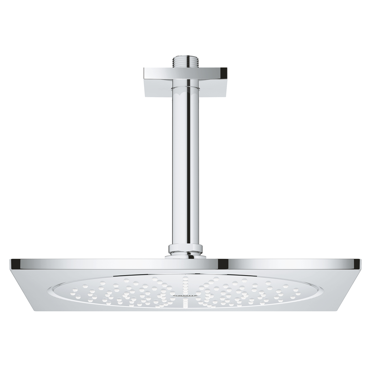 Верхний душ Grohe Rainshower F-Series 10 с держателем, потолочный монтаж (26071000) фото