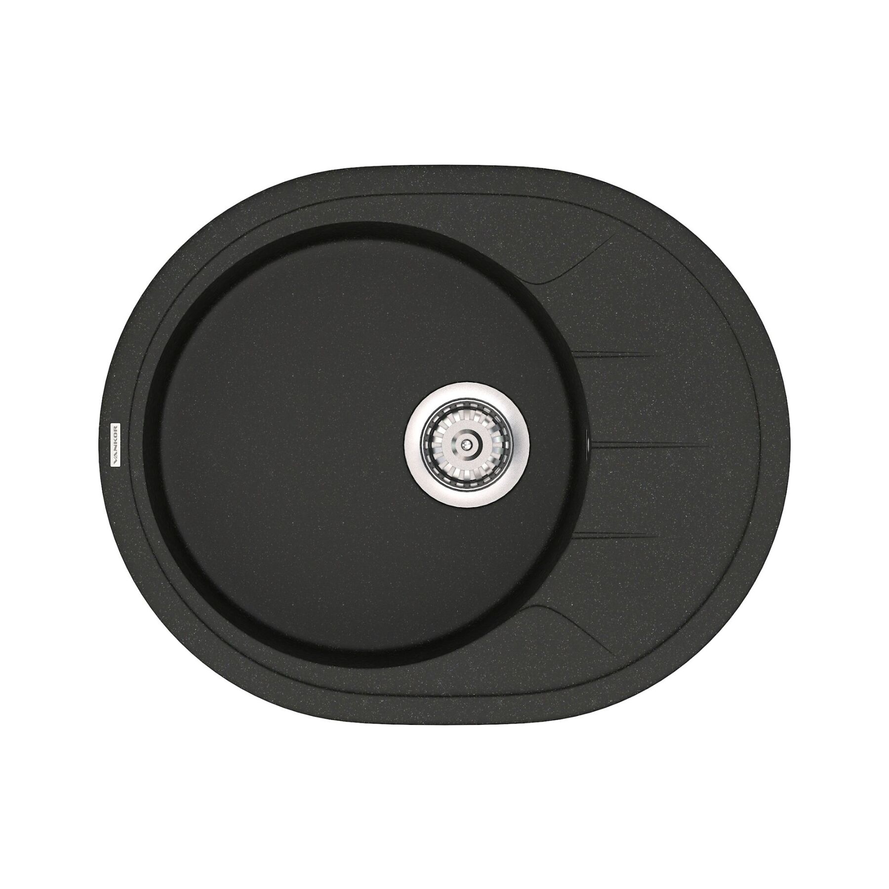 Кухонная мойка Vankor Sity SMO 02.61 Black фото