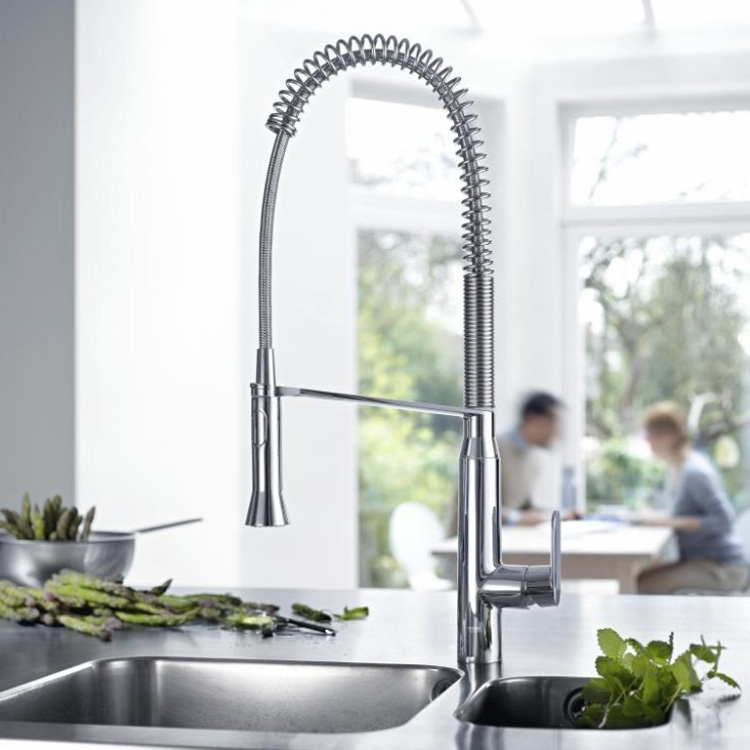 Смеситель кухонный Grohe K7 хром (32950000) фото