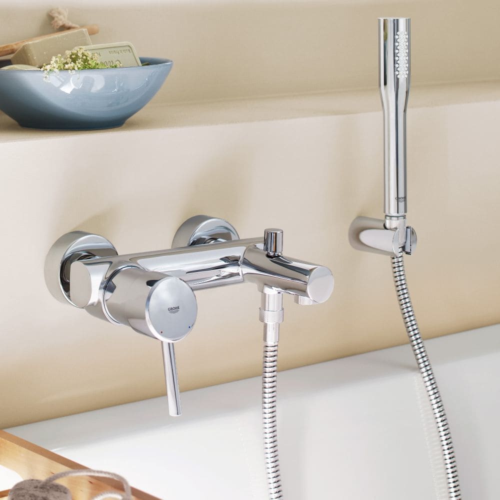 Смеситель для ванны Grohe Concetto с ручным душем (32212001) фото