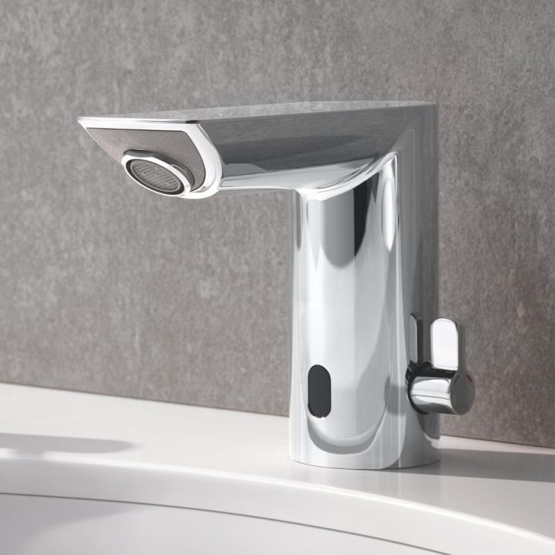 Смеситель для умывальника Grohe Bau Cosmopolitan E инфракрасный со смешиванием  (36451000) фото
