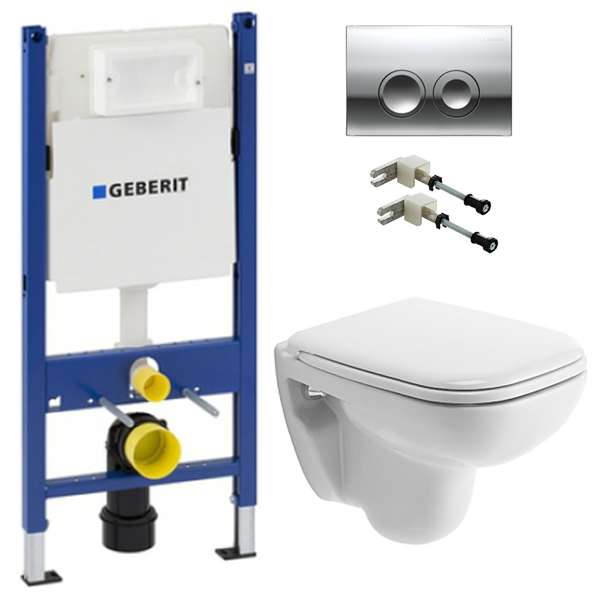 Инсталляционная система Geberit 458.126.00.1 + подвесной унитаз с крышкой Soft Close (458125221) фото