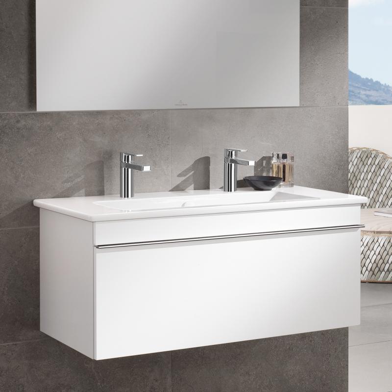 Умывальник Villeroy&Boch Venticello 100 см на два смесителя (4104AKR1) фото