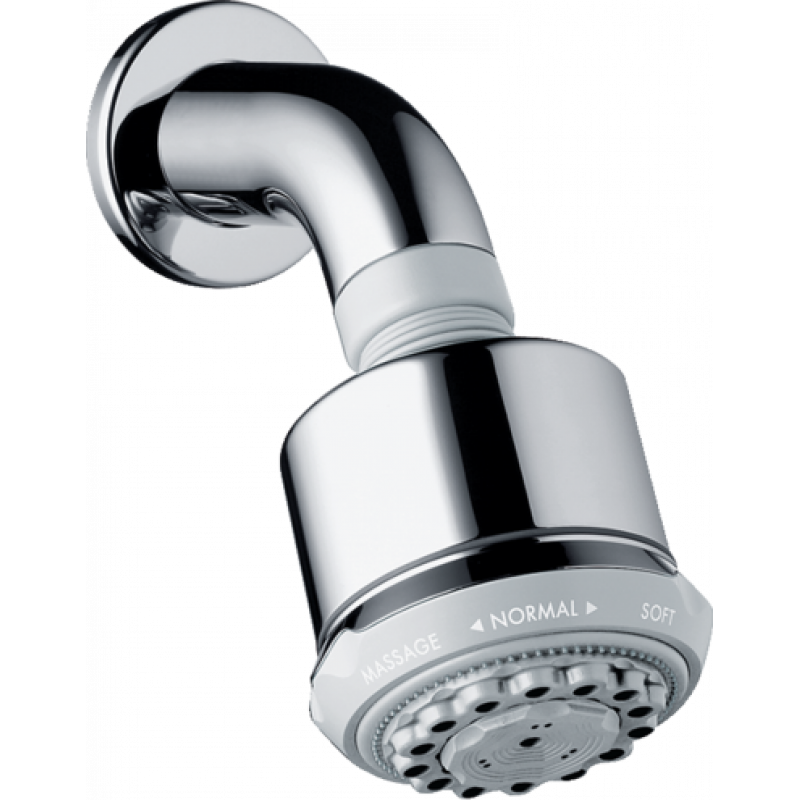 Верхний душ Hansgrohe Clubmaster с насадкой для душа (27475000) фото