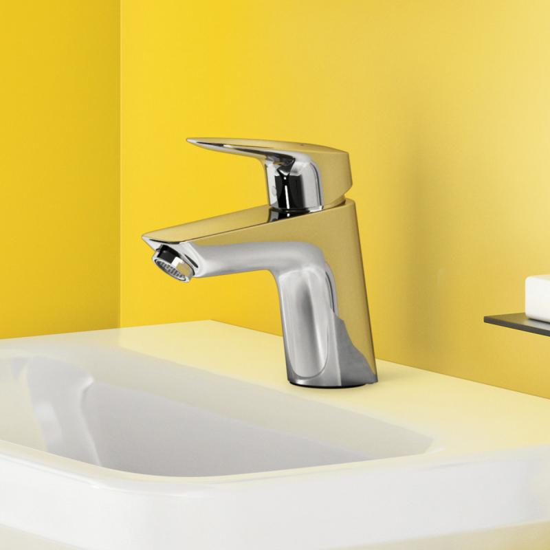 Смеситель для умывальника Hansgrohe Logis с донным клапаном (71075000) фото