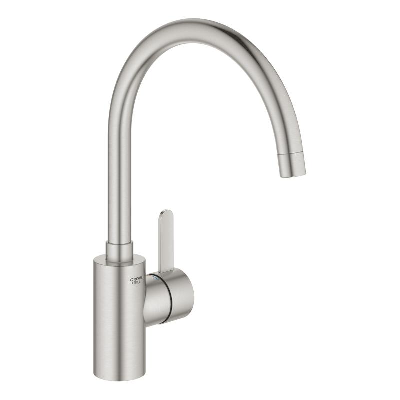 Смеситель кухонный Grohe Eurosmart Cosmopolitan сатин (32843DC2) фото