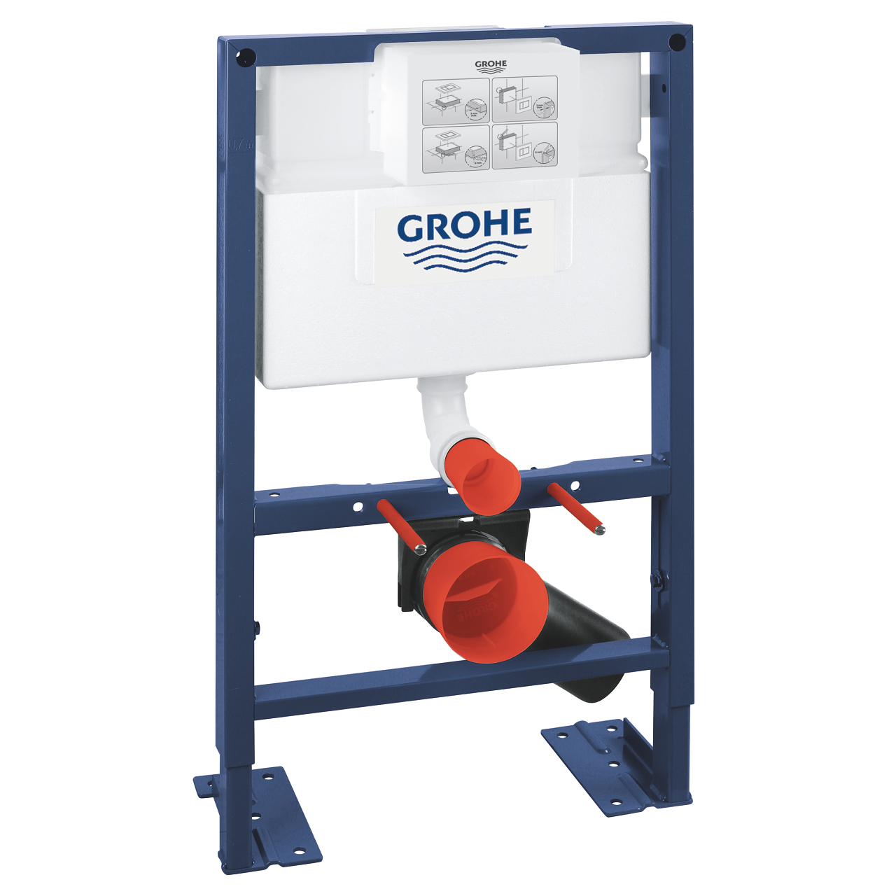 Инсталляция для унитаза Grohe Rapid SL монтажная высота 0,82 м (38587000) фото