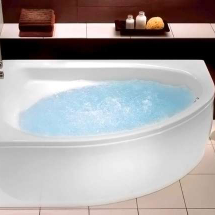 Ванна акриловая Kolo Spring 160х100 асимметричная левая + ножки (XWA3061000) фото