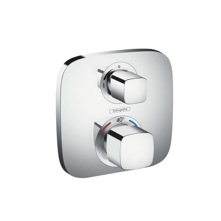 Наружная часть смесителя для душа Hansgrohe Ecostat E термостатический с запорным вентилем (15707000) фото
