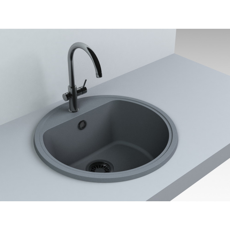 Кухонная мойка  MIRAGGIO Malibu Gray  (00208306) фото