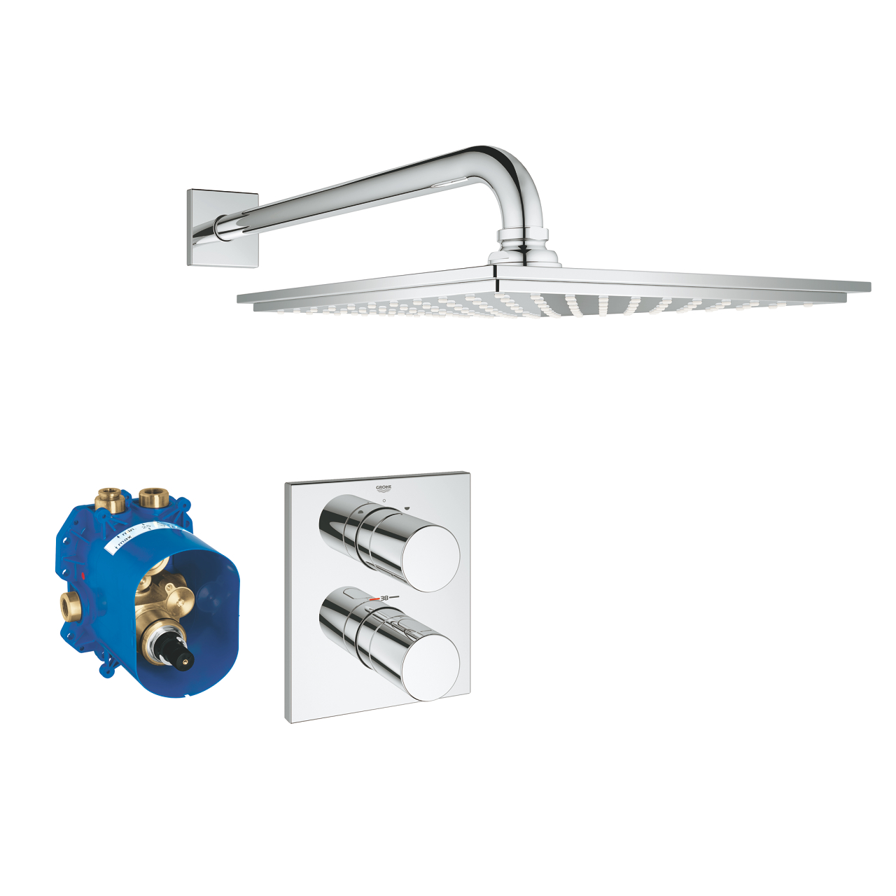Душевая система Grohe Grohtherm 3000 Cosmopolitan (34572000) фото