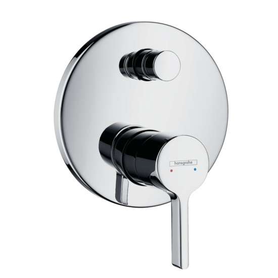 Наружная часть смесителя для ванны Hansgrohe Metris S (31465000) фото