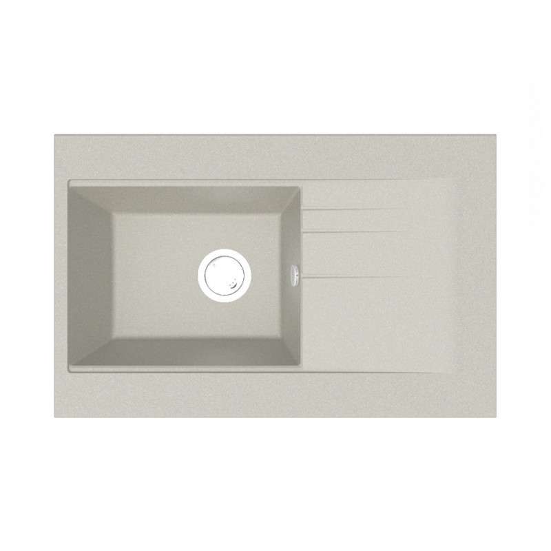 Кухонная мойка Terranit Brauns 80 Grey/Beige (11153028) фото