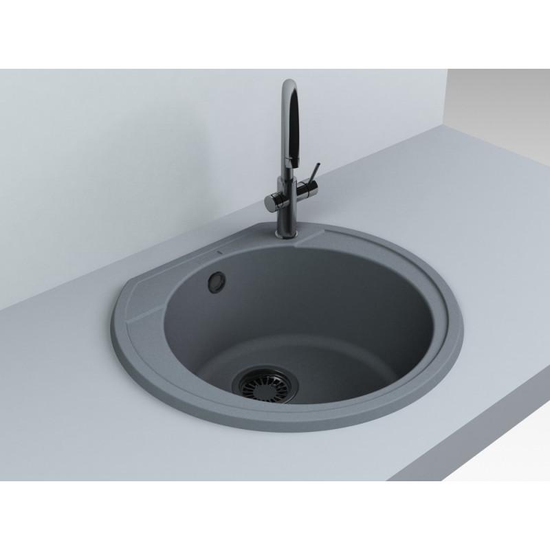 Кухонная мойка  MIRAGGIO Tuluza Gray  (00210206) фото