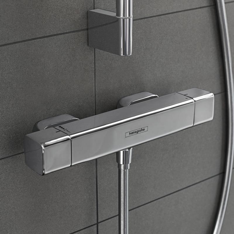 Смеситель для душа скрытого монтажа Hansgrohe Ecostat E термостатический (15773000) фото