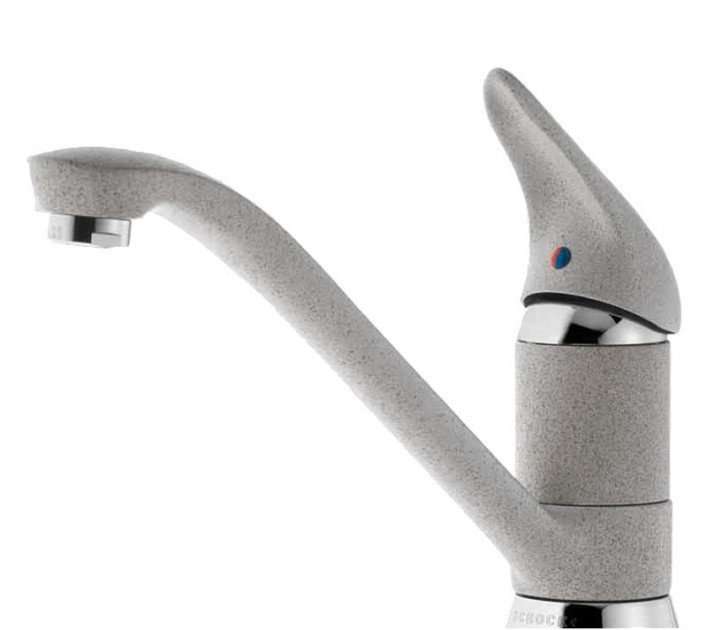 Смеситель кухонный Schock Aqualux Titanium-50 (72900050) фото
