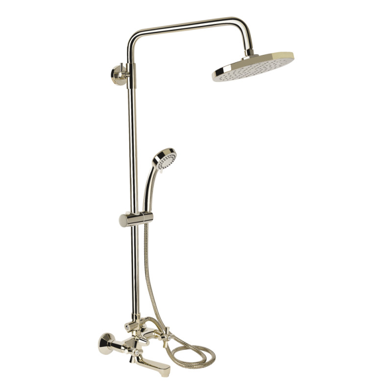 Душевая система Q-Tap Liberty ORO 140-210 бронза  (QTLIBORO140210) фото