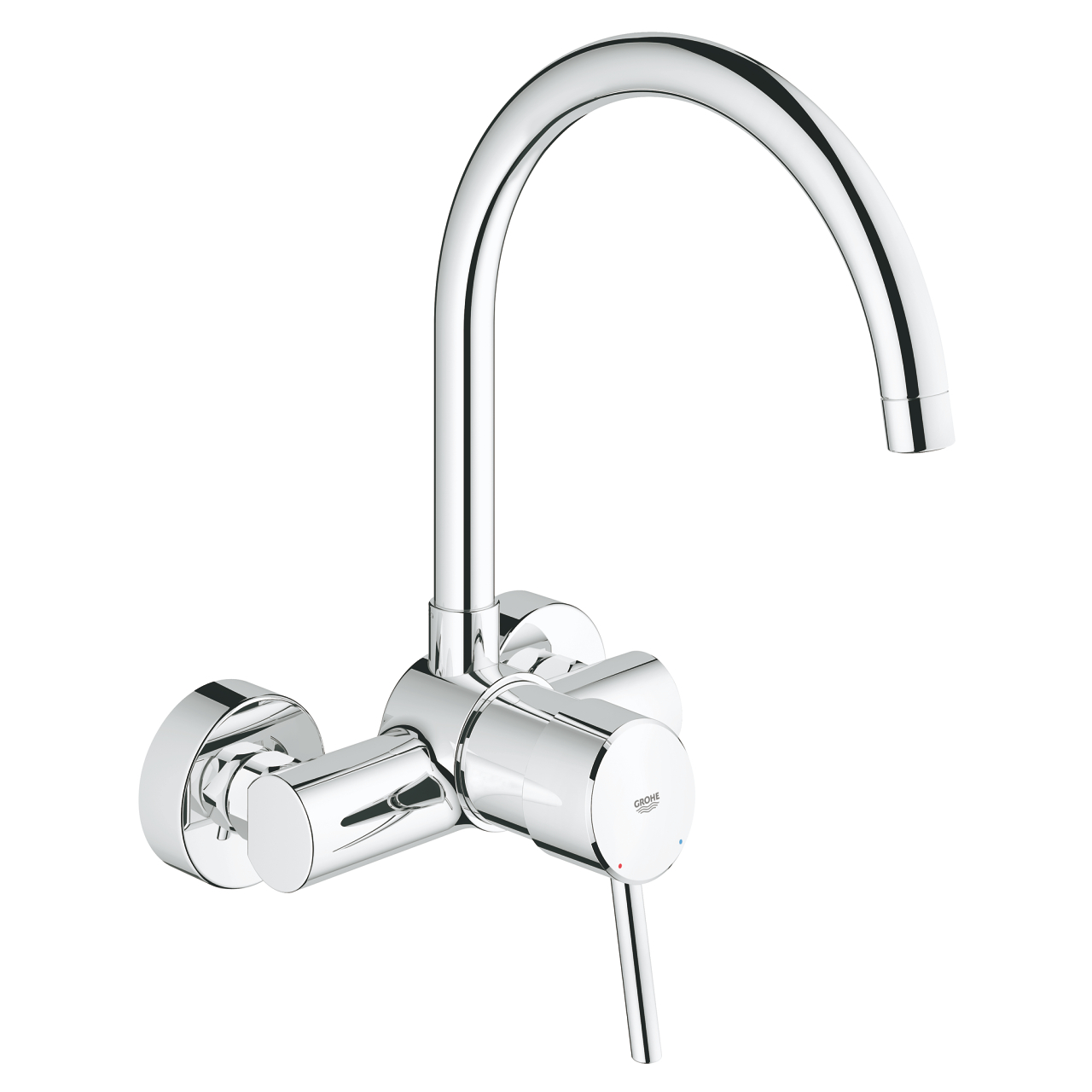 Смеситель кухонный Grohe Concetto настенный (32667001) фото