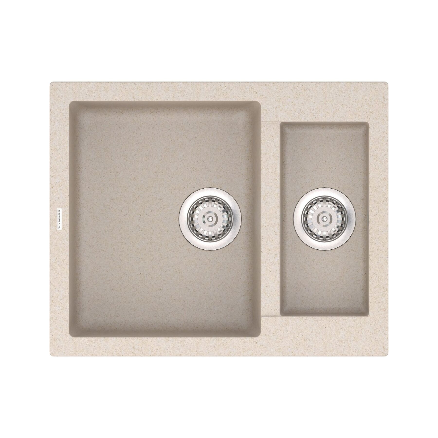 Кухонная мойка Vankor Orman OMP 03.61 Beige фото