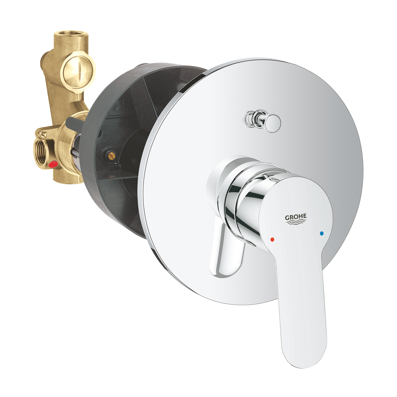 Смеситель для ванны Grohe BauEdge скрытого монтажа (29079000) фото
