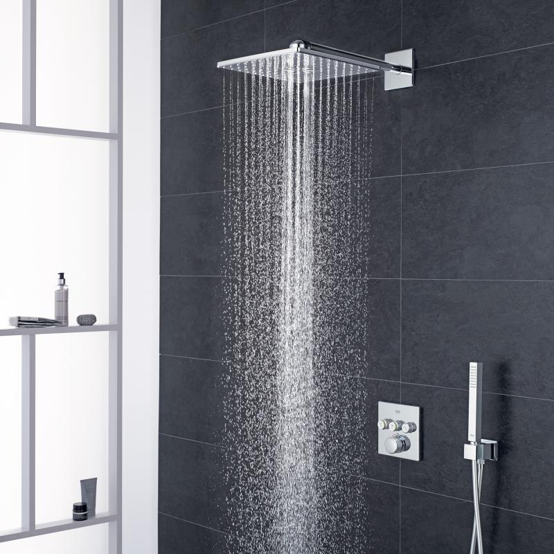 Душевая система Grohe Grohtherm SmartControl квадратная (34706000) фото