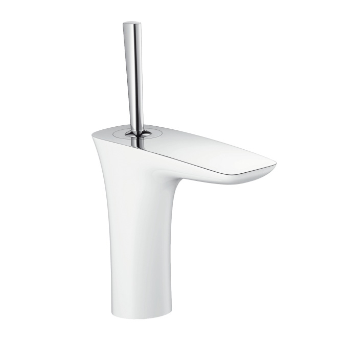 Смеситель для умывальника Hansgrohe PuraVida хром/белый (15074400) фото