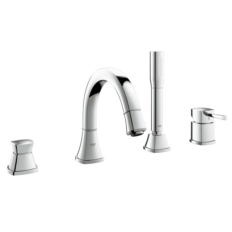 Смеситель для ванны Grohe Grandera на 4 отверстия хром (19936000) фото