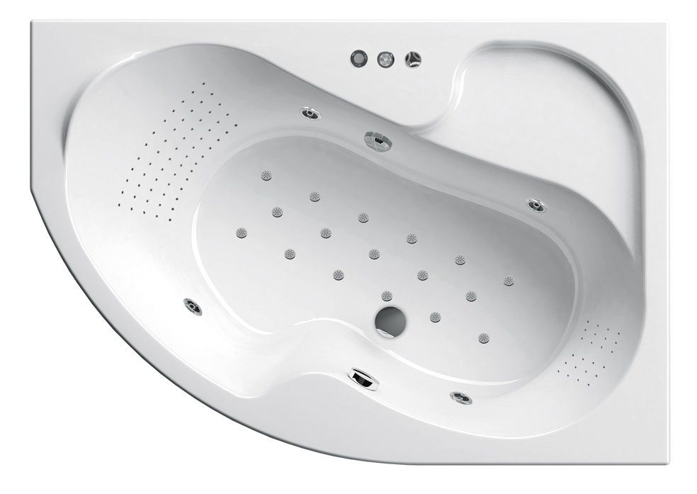 Гидромассажная ванна Ванна ROSA R 140х105  Thai Spa Ultra (GMSR1153) фото