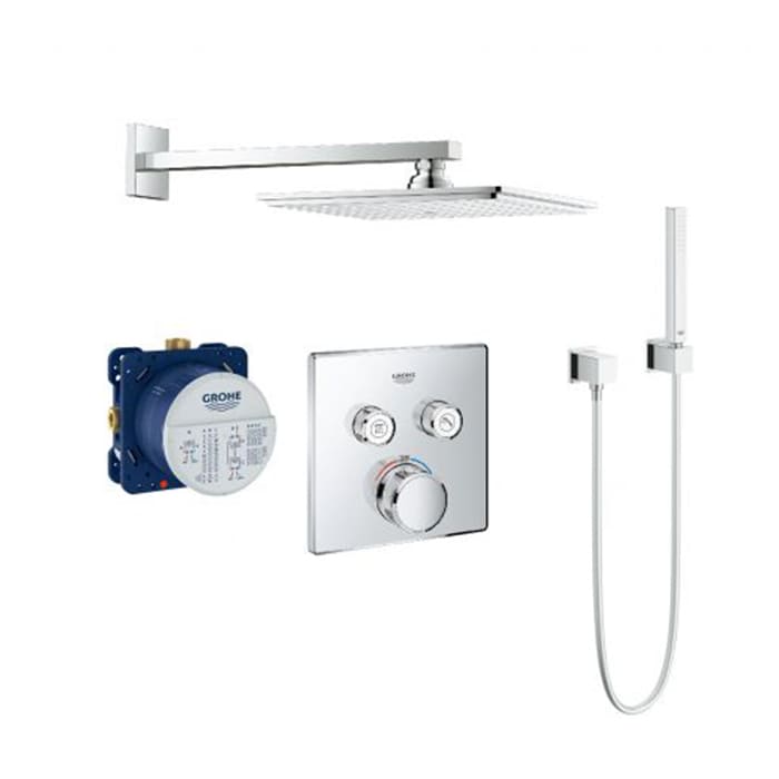 Душевая система скрытого монтажа на 2 потребителя Grohe Smartcontrol (34506SC0) фото
