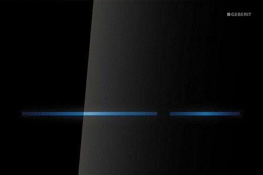 Клавиша смыва Geberit Sigma 80 черное стекло (116.092.SG.1) фото