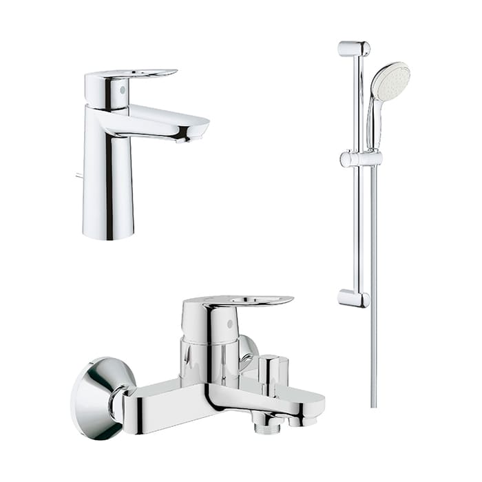 Набор смесителей для ванны Grohe BauLoop (123215M) фото