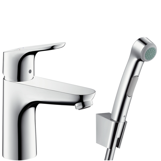 Смеситель c гигиеническим душем Hansgrohe Focus Е2 (31927000) фото