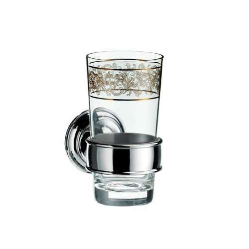 Стакан для зубных щеток Emco Classic Neu с декором (0420 207 02) фото