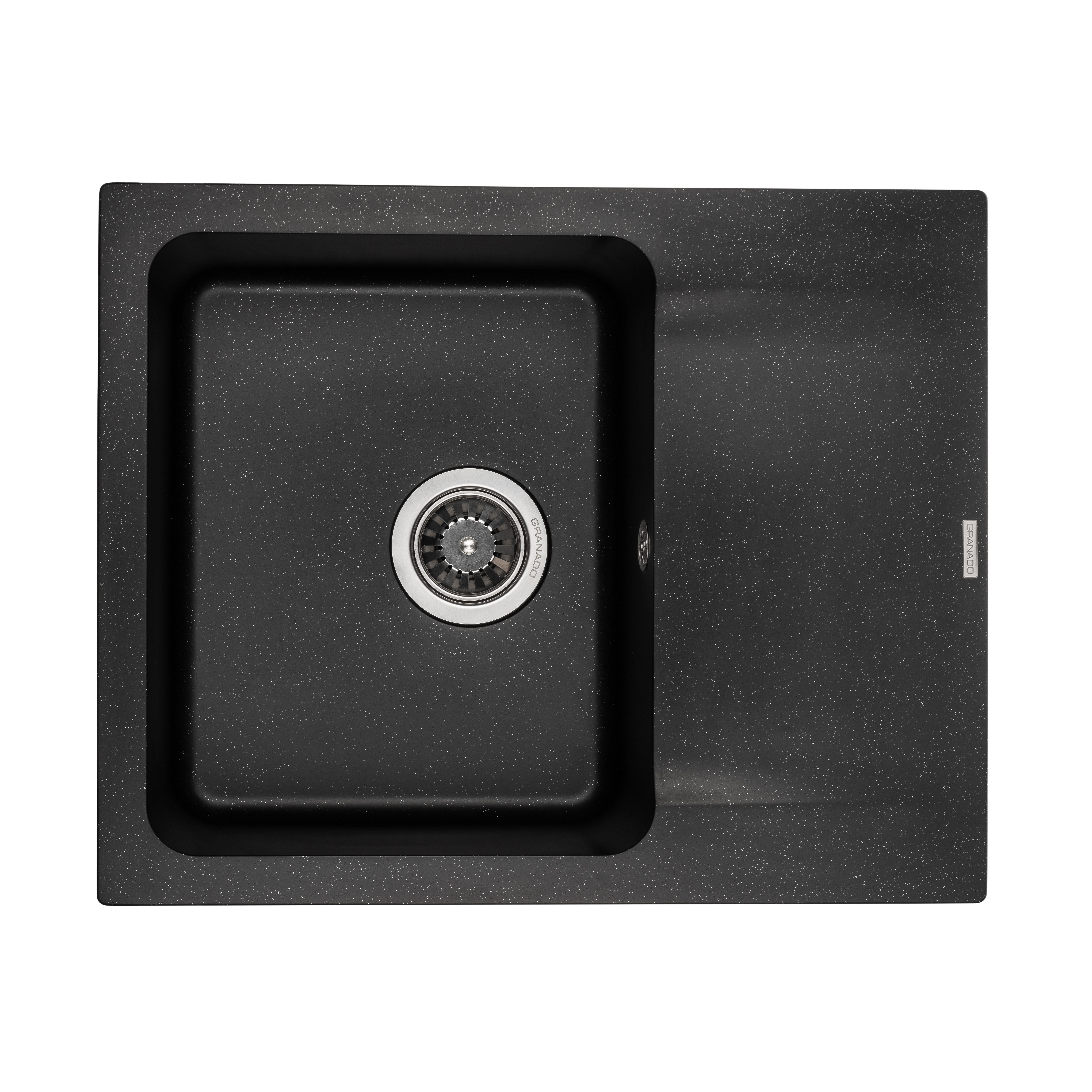 Кухонная мойка GRANADO AVILA black shine (0501) фото