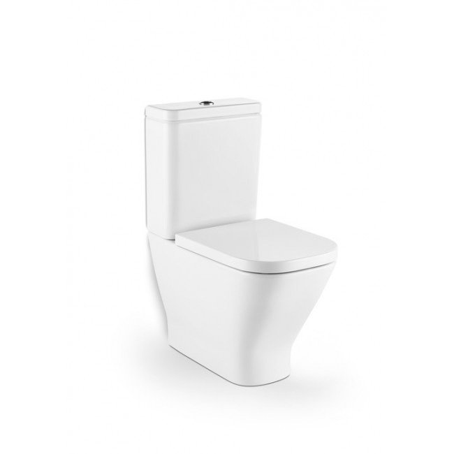 Унитаз-компакт Roca Gap Clean Rim 2/4л Duroplast Soft Close (A34D738000) фото