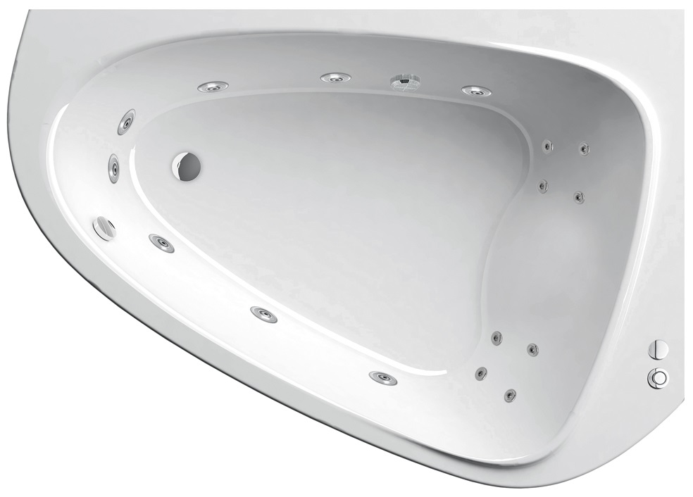 Гидромассажная ванна Ванна LoveStoryII R 196x139 Power Base (GMSR1397) фото