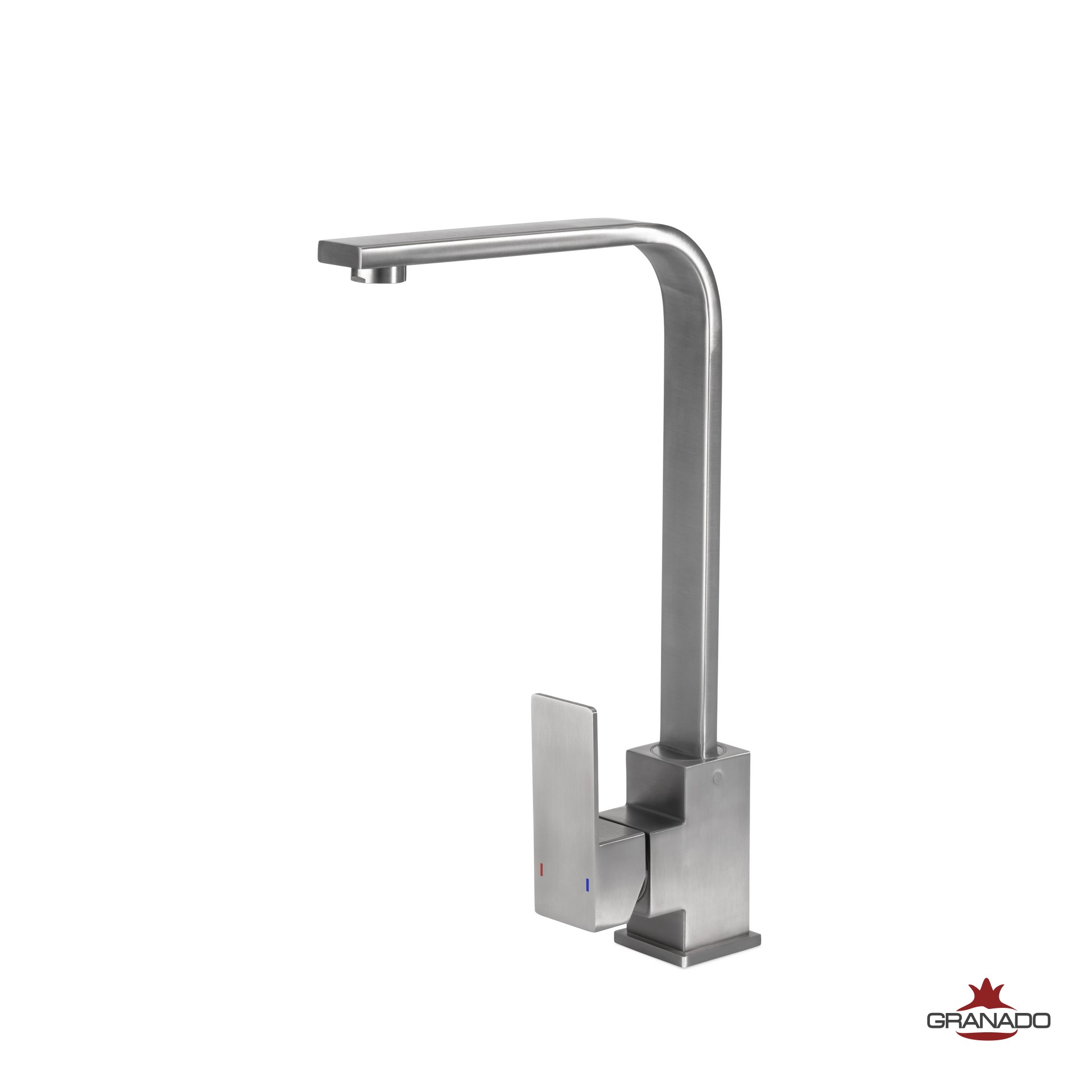 Смеситель кухонный GRANADO TARRASA inox (gz0307) фото