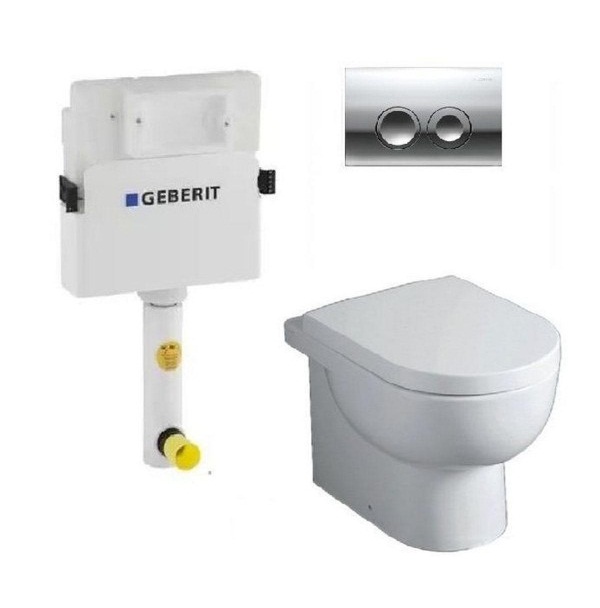 Унитаз напольный Simas E-Line Geber Soft Close (EL01+F88+EL004+109.10+115) фото