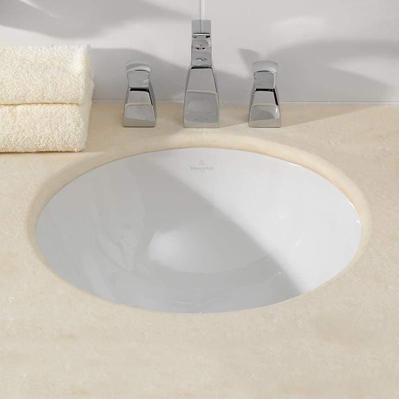 Умывальник Villeroy&Boch Loop & Friend 38х38 см на столешницу (61803801) фото