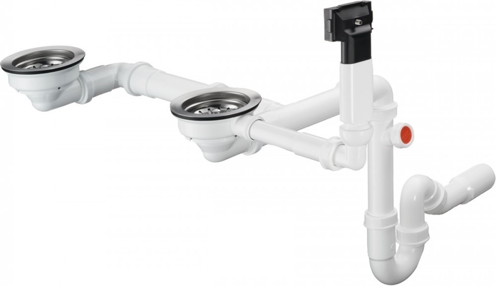 Сифон для кухонной мойки Hansgrohe D17-10 (43928000) фото